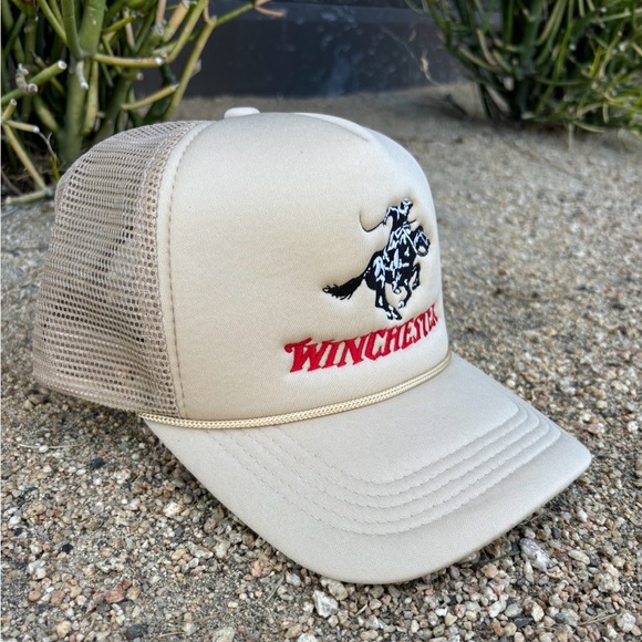 Embroided Winchester SnapBack Trucker Hat - Picture 2 of 3